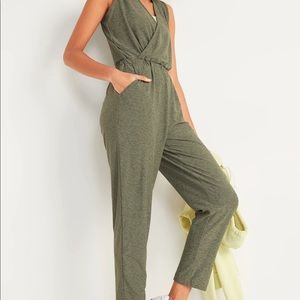 Old Navy Cross Front Sleeveless Jumpsuit
